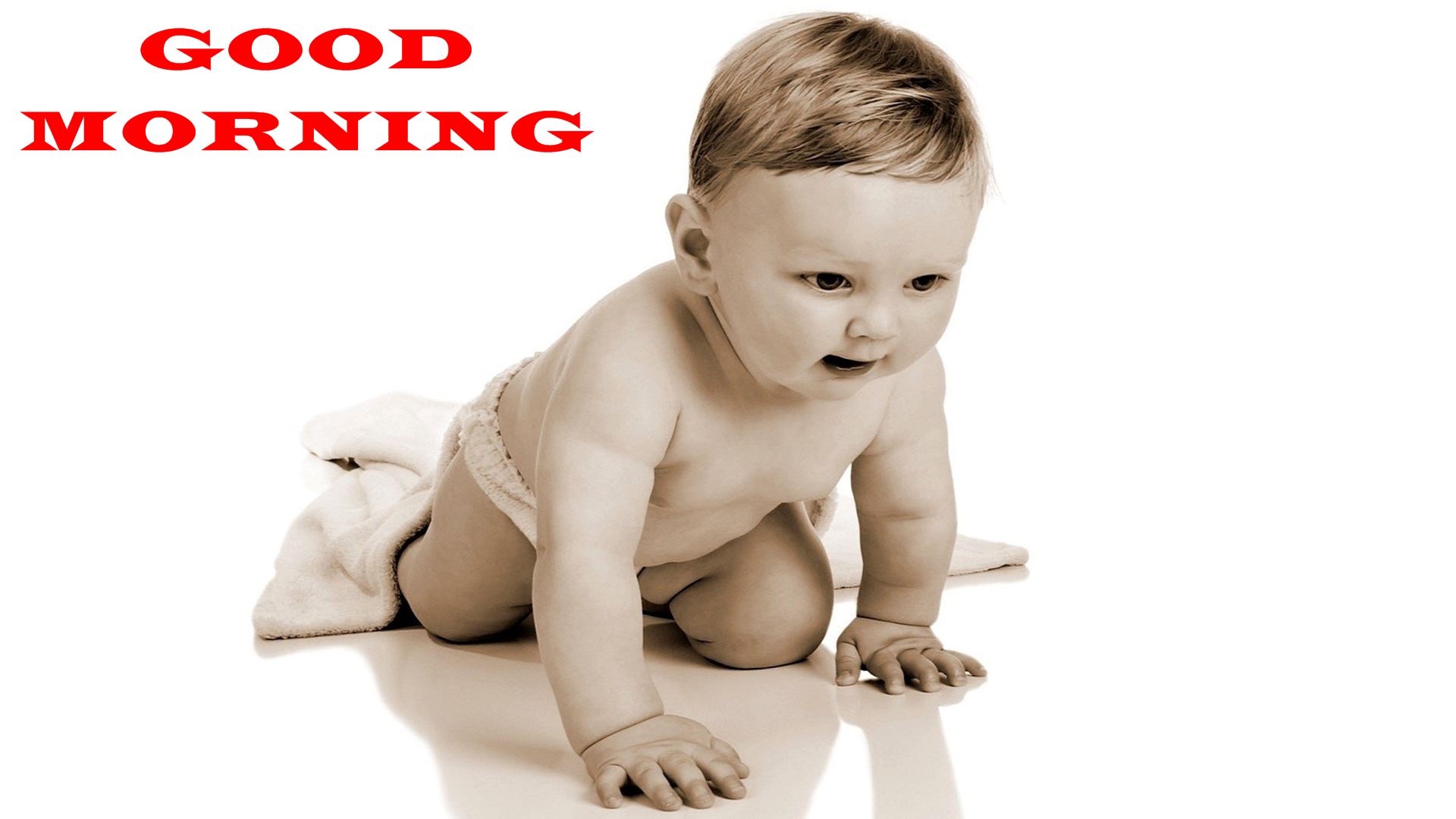 Good Morning Images With Little Boy - HD Wallpaper 
