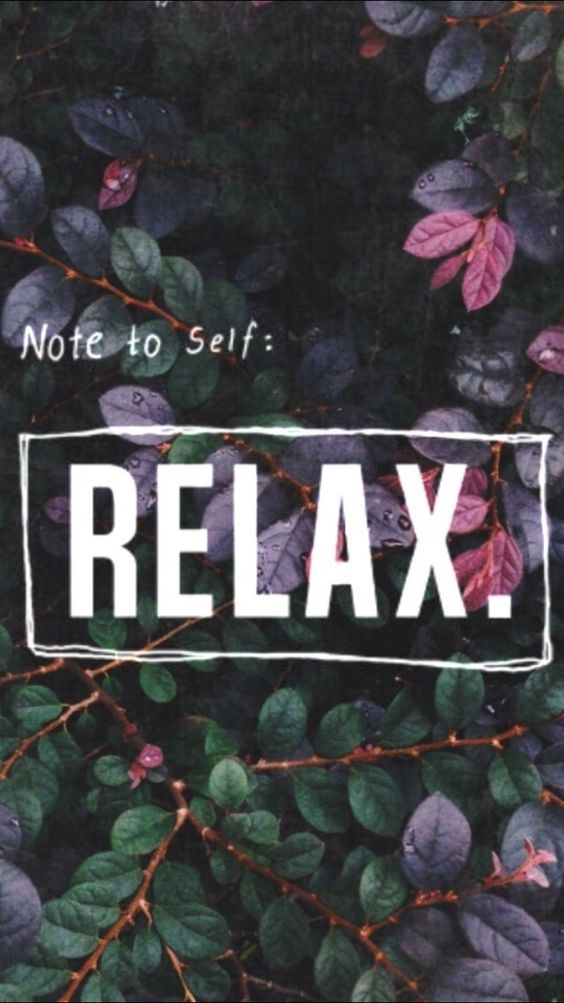 Relax Quotes - HD Wallpaper 