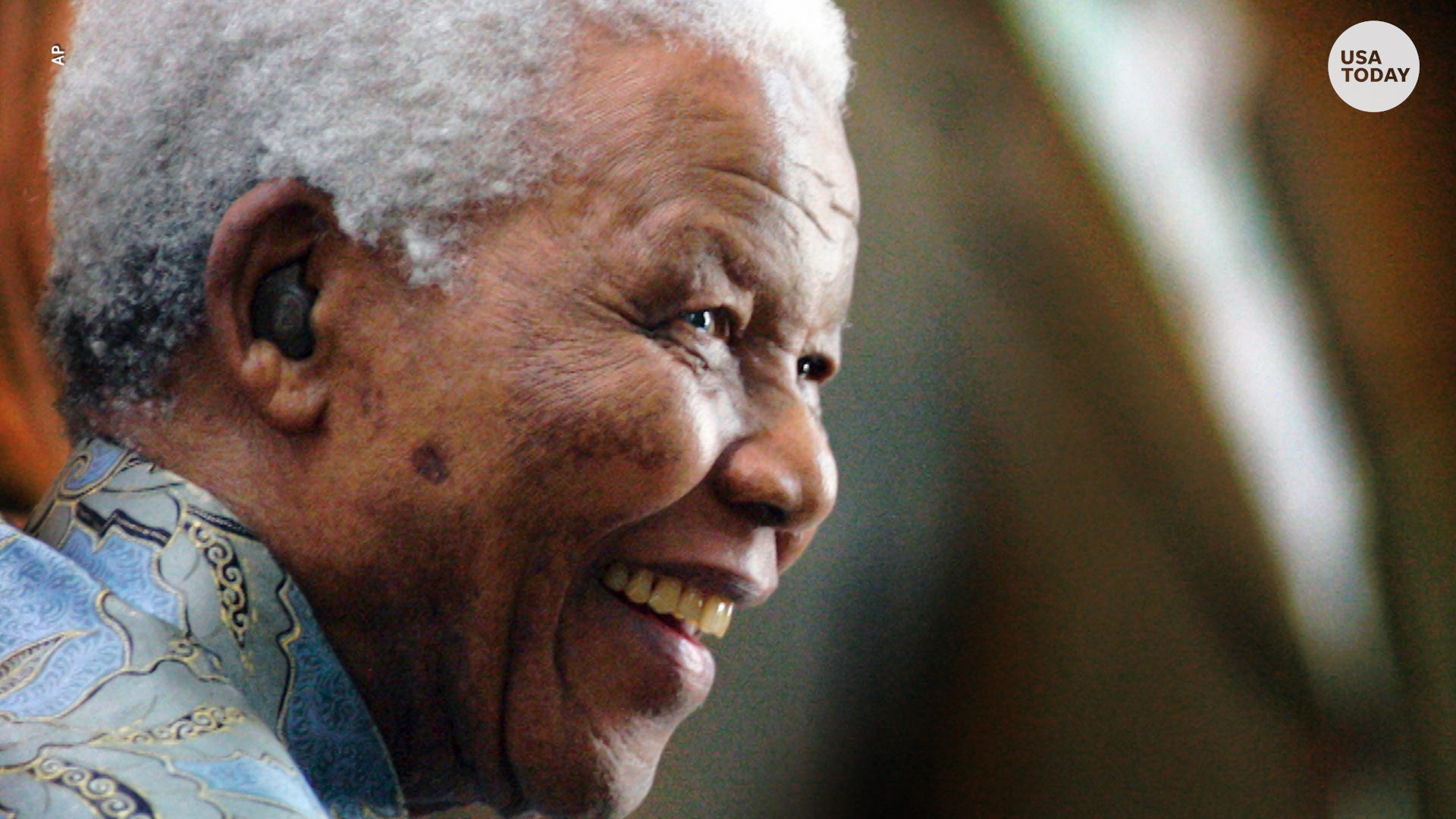 Nelson Mandela From The Side - HD Wallpaper 