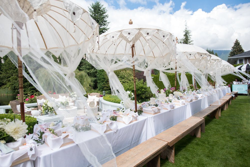 Jillian Harris Baby Shower Monika Hibbs - Canopy - HD Wallpaper 