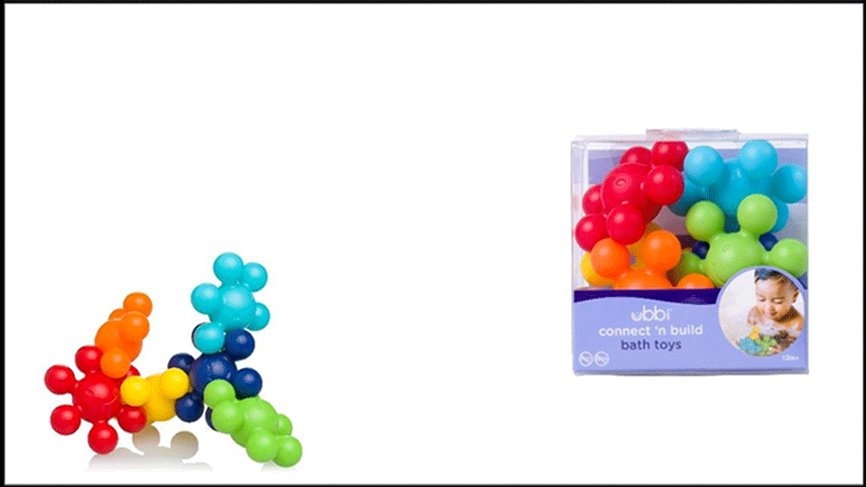 Ubbi Connecting Bath Toys - HD Wallpaper 