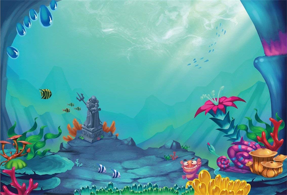 Under The Sea Background Mermaid - 1134x772 Wallpaper - teahub.io