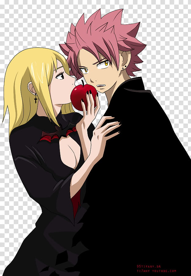 Nalu Halloween Render, Fairy Tail Lucy And Natsu Transparent - Color Logo De Zumba - HD Wallpaper 