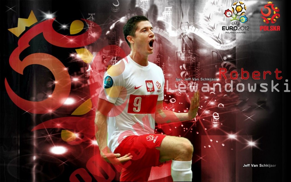 Robert Lewandowski Poland Euro 2012 Best Wallpaper - Robert Lewandowski Wallpaper 2012 - HD Wallpaper 