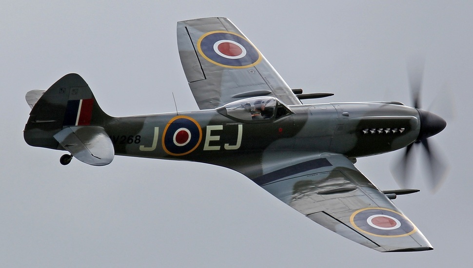 British, Supermarine, Spitfire Mk - Supermarine Spitfire - HD Wallpaper 