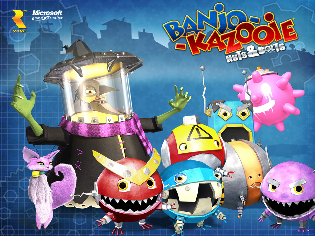 Nuts & Bolts - Banjo Kazooie Nuts & Bolts Fanart - HD Wallpaper 