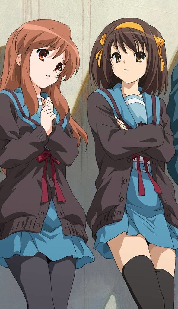 Haruhi Suzumiya Wallpaper Android - 590x1024 Wallpaper Haruhi Suzumiya Wallpaper Android - 590x1024 Wallpaper