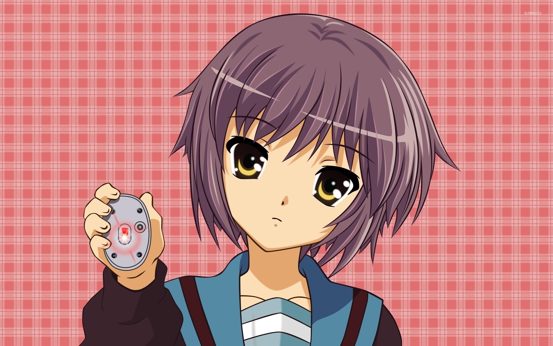 The Melancholy Of Haruhi Suzumiya [3] Wallpaper 
 Data-src - Yuki Nagato The Melancholy Of Haruhi Suzumiya - HD Wallpaper 