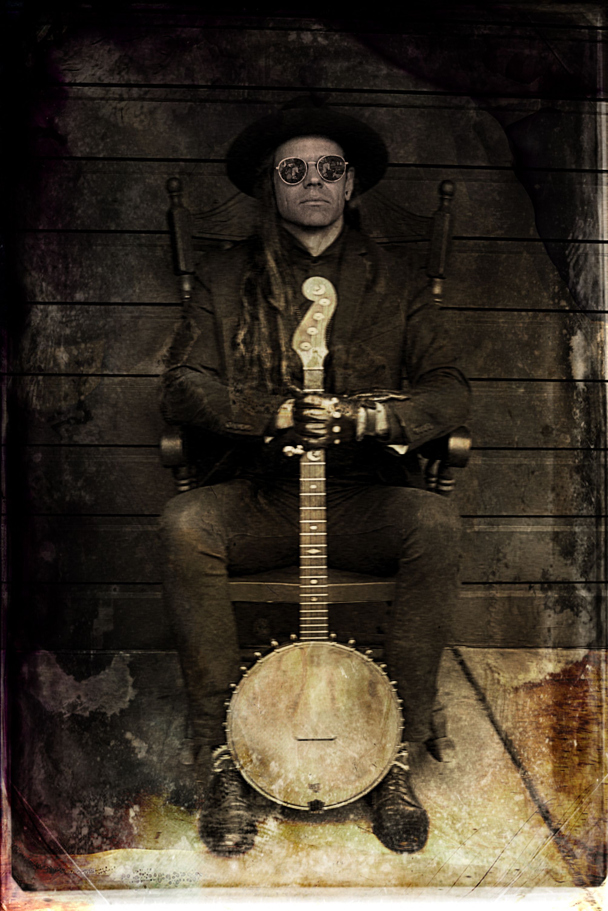 Southern Gothic Banjo - HD Wallpaper 