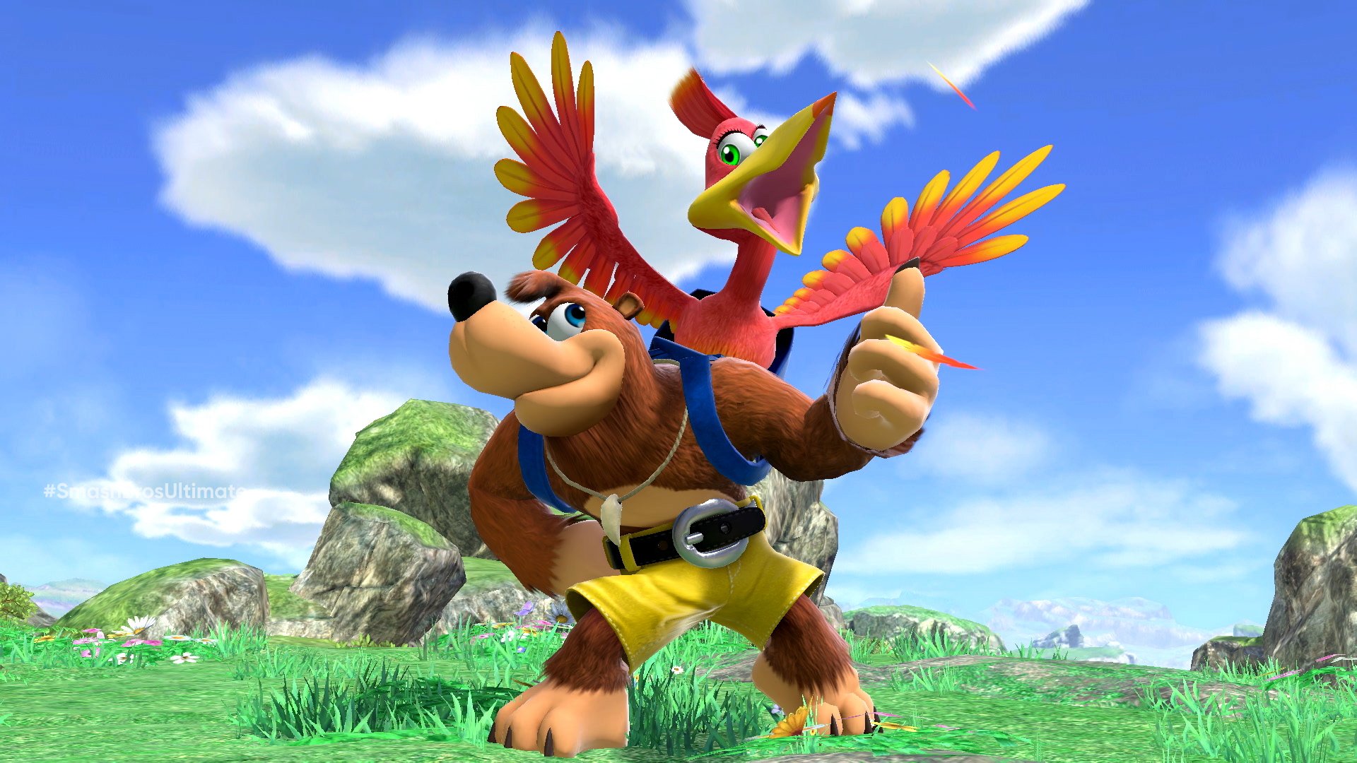 Banjo Kazooie Smash Bros Ultimate - HD Wallpaper 