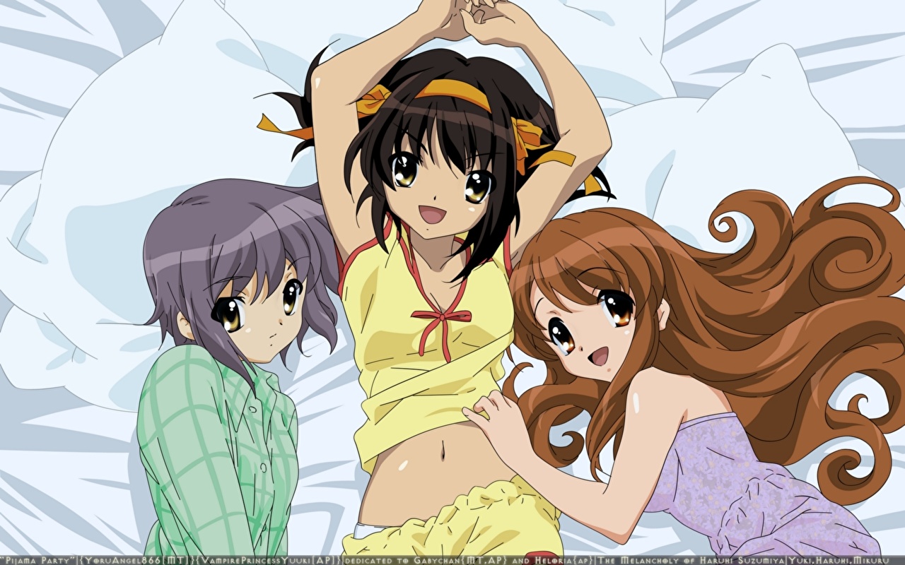 Haruhi Suzumiya - HD Wallpaper 