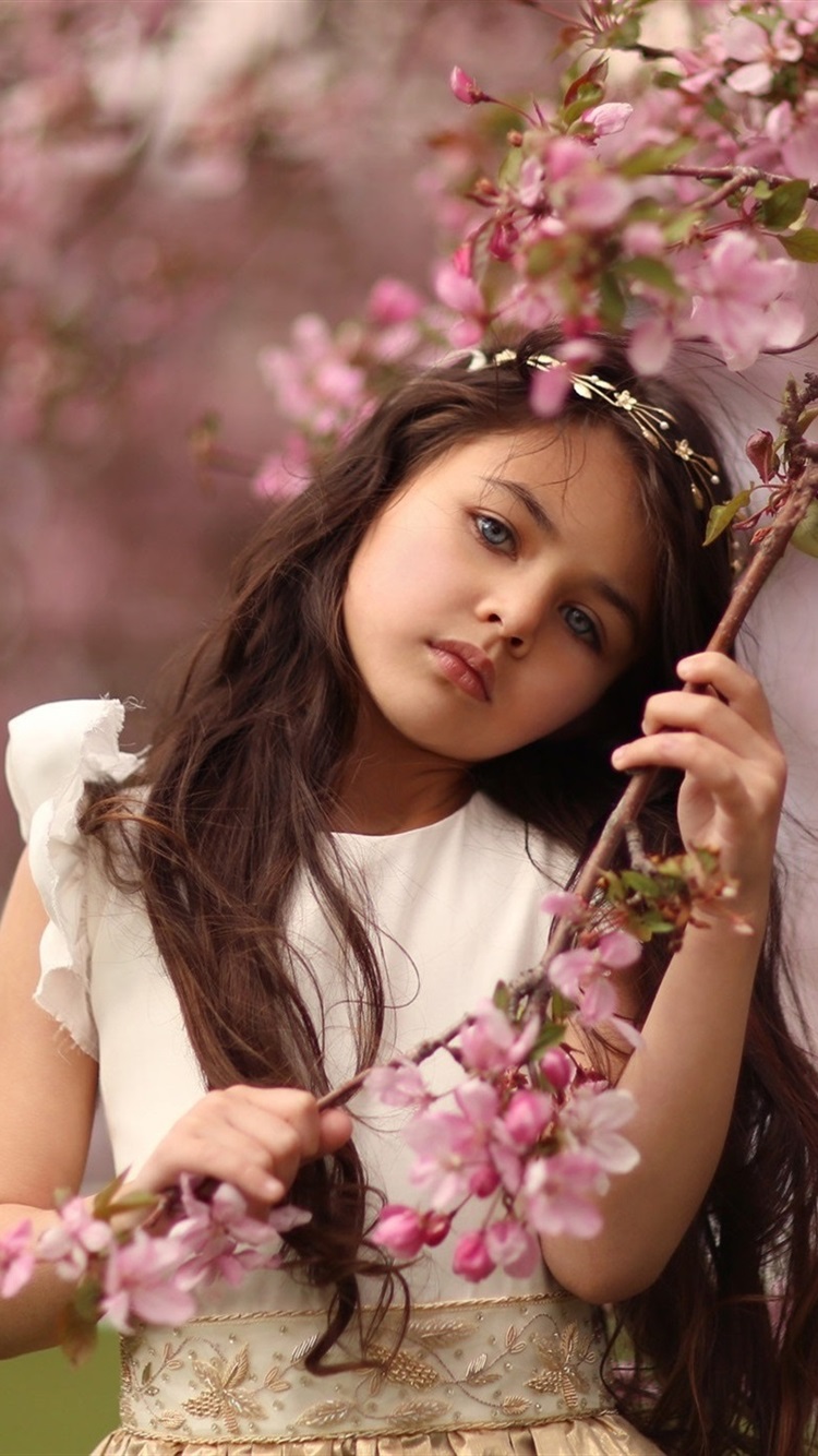 Cute Girl Wallpapers For Iphone - HD Wallpaper 