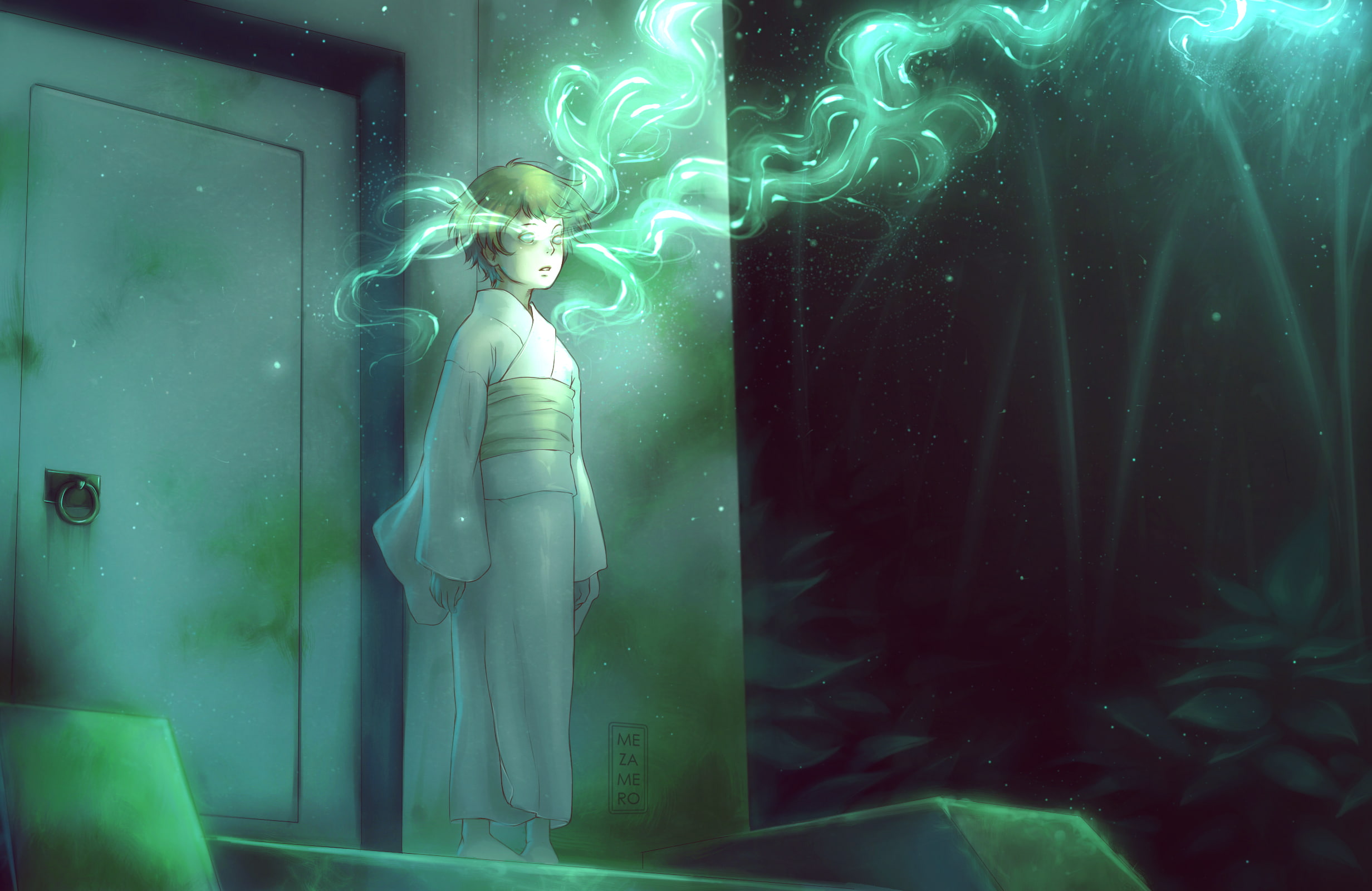 Mushishi Sui - HD Wallpaper 