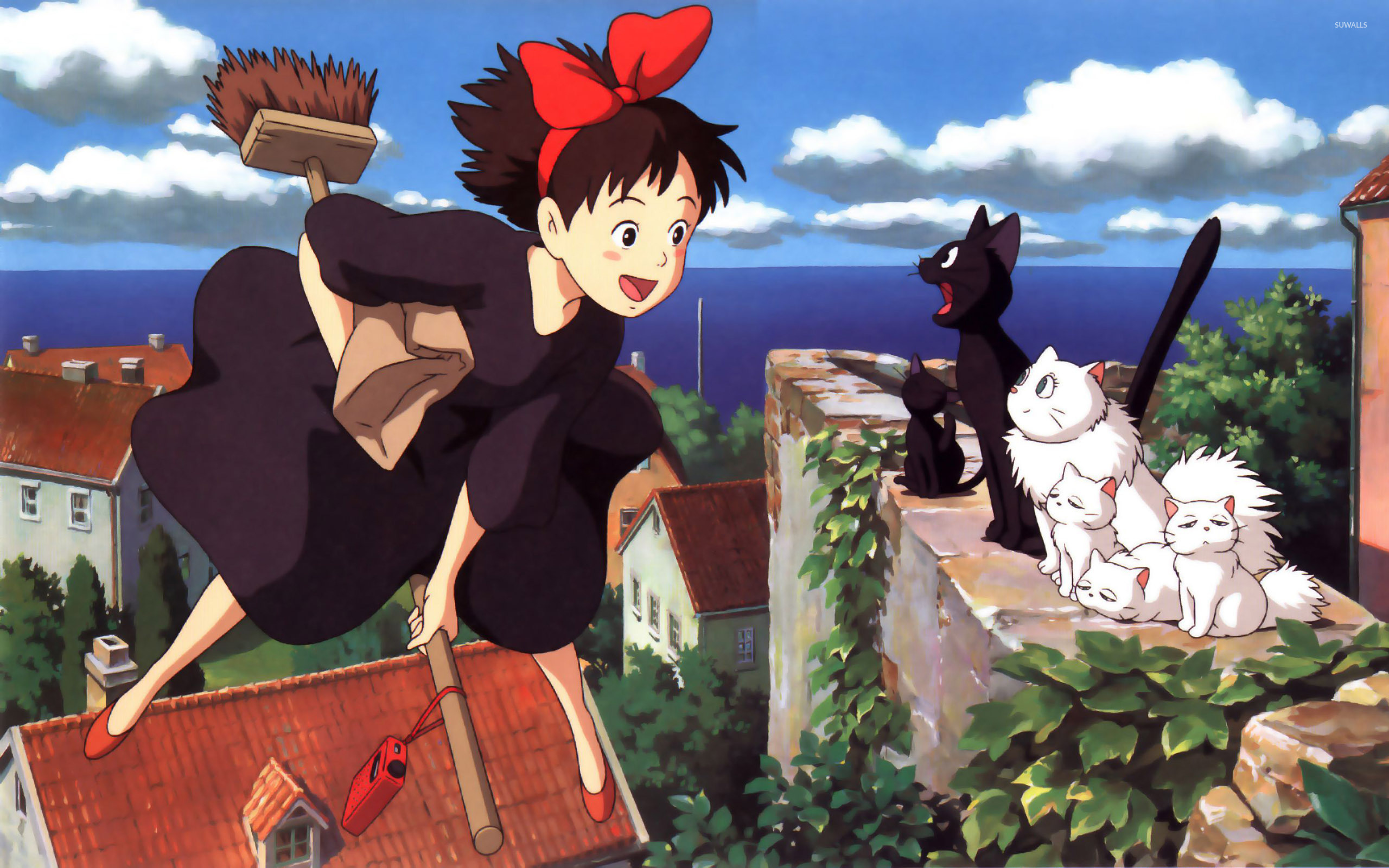 Kiki's Delivery Service Wallpaper Hd - HD Wallpaper 