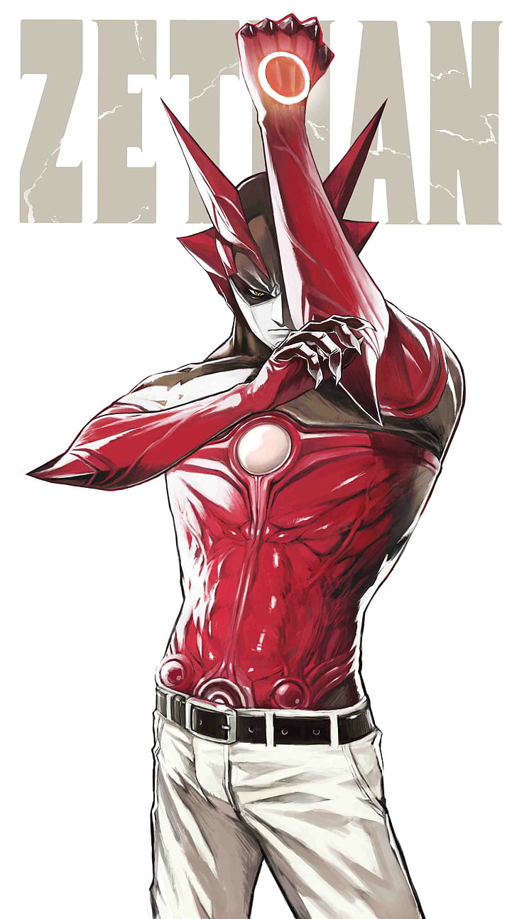 Zetman, Kanzaki Jin, Anime, Arms Up, White Background, - HD Wallpaper 