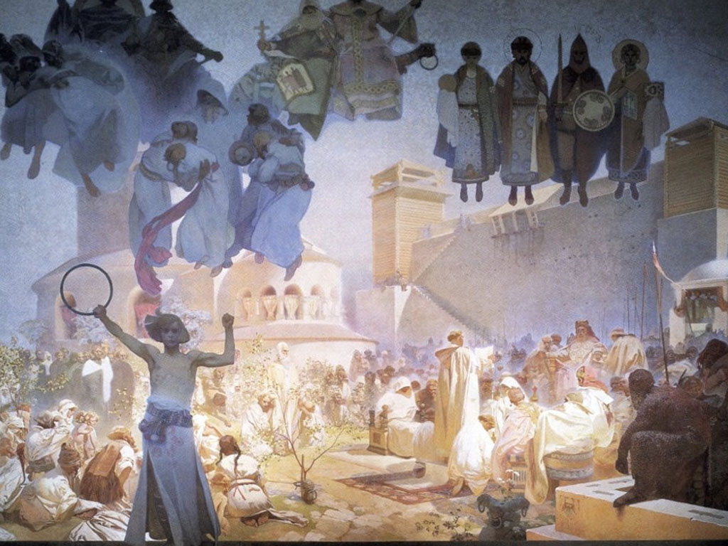 Alphonse Mucha - HD Wallpaper 