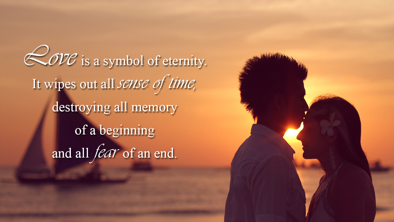 True Love - Eternal True Love Quotes - HD Wallpaper 
