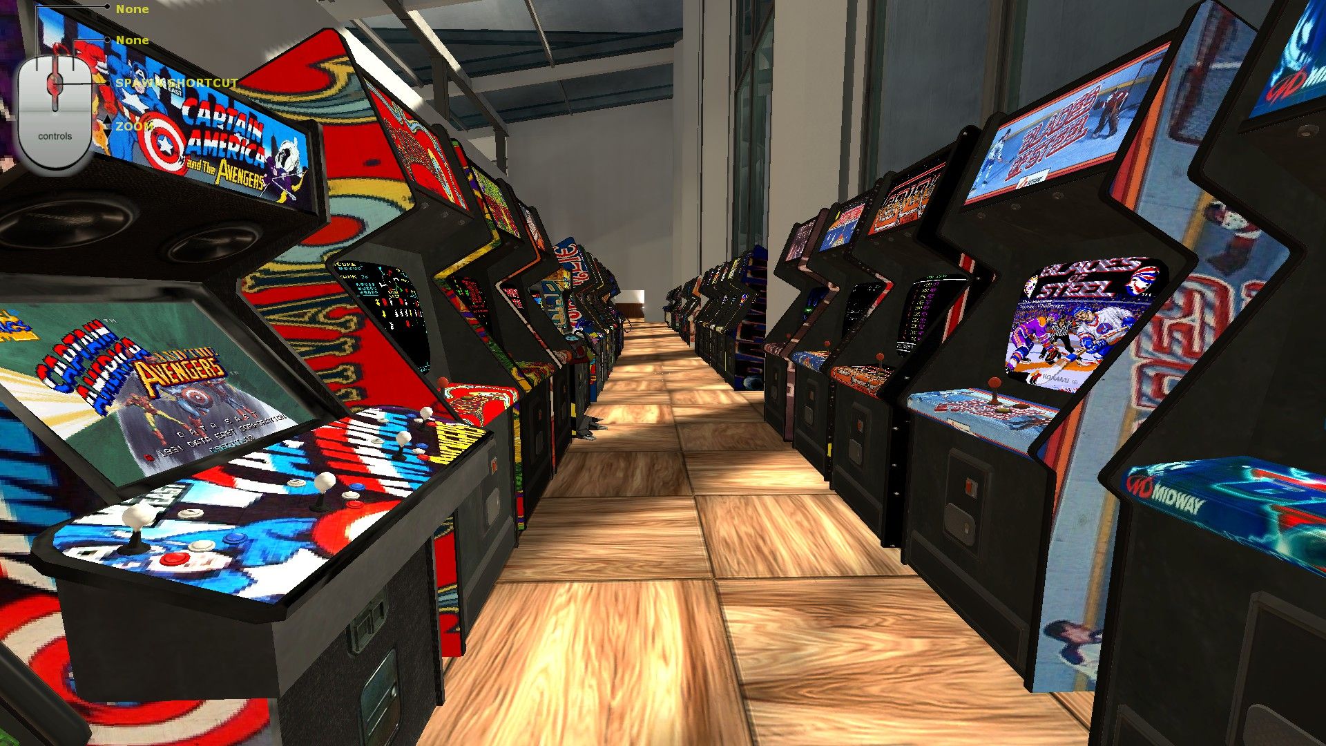 Arcade Screen Wallpaper - Video Game Arcade Cabinet - HD Wallpaper 