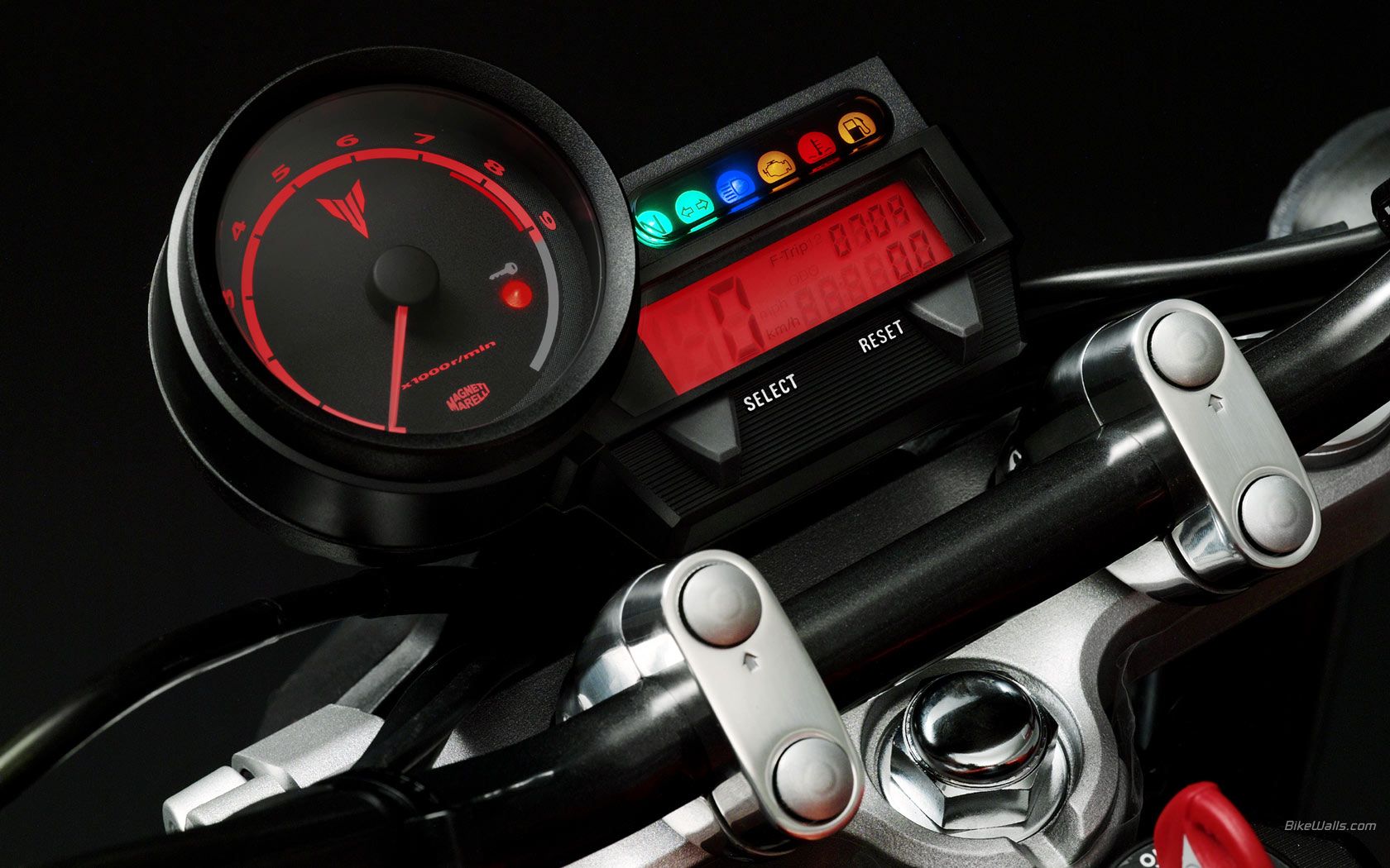 Yamaha Mt 03 Speedometer - HD Wallpaper 
