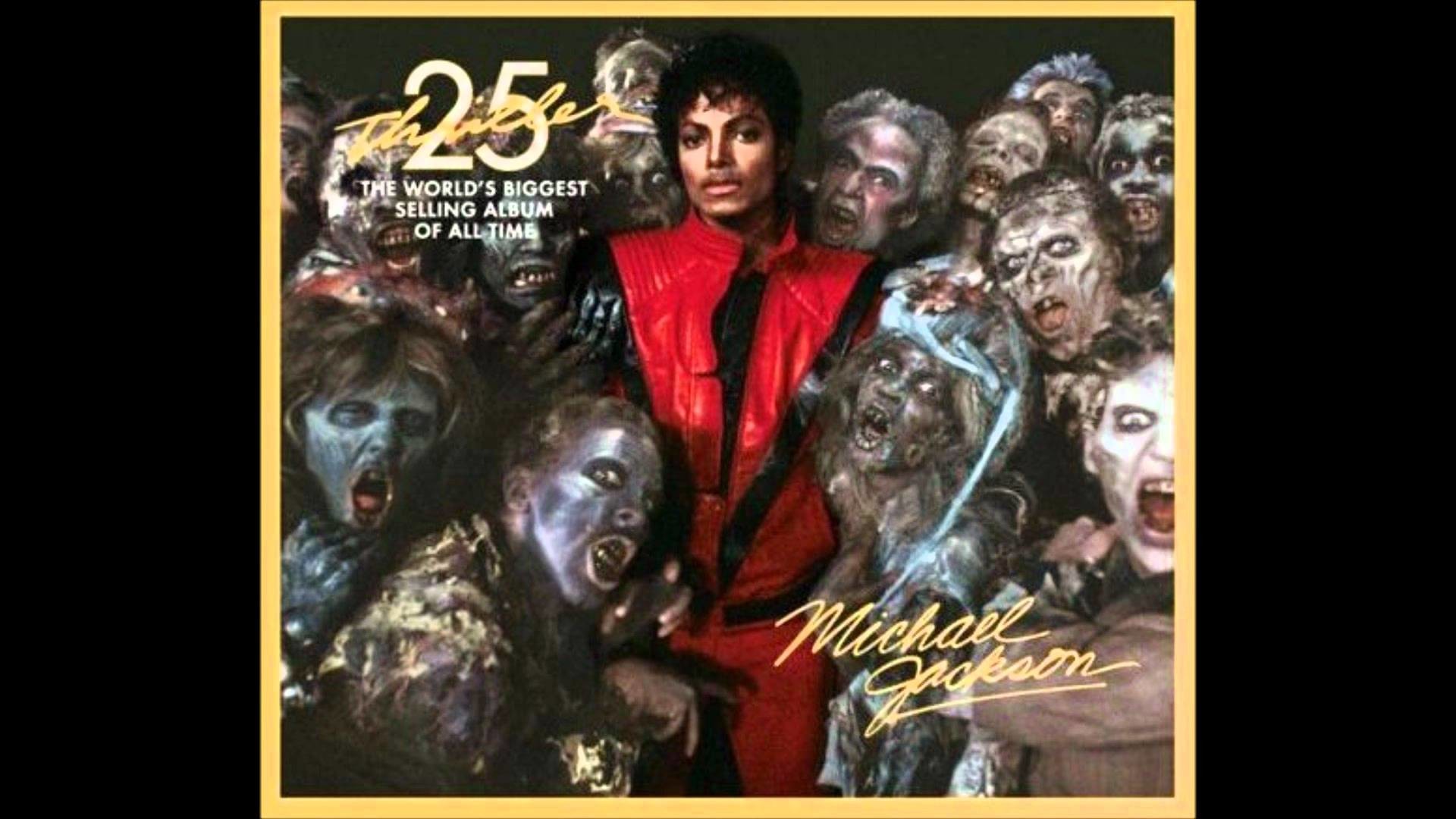 Michael Jackson - Thriller Michael Jackson Album Cover - HD Wallpaper 