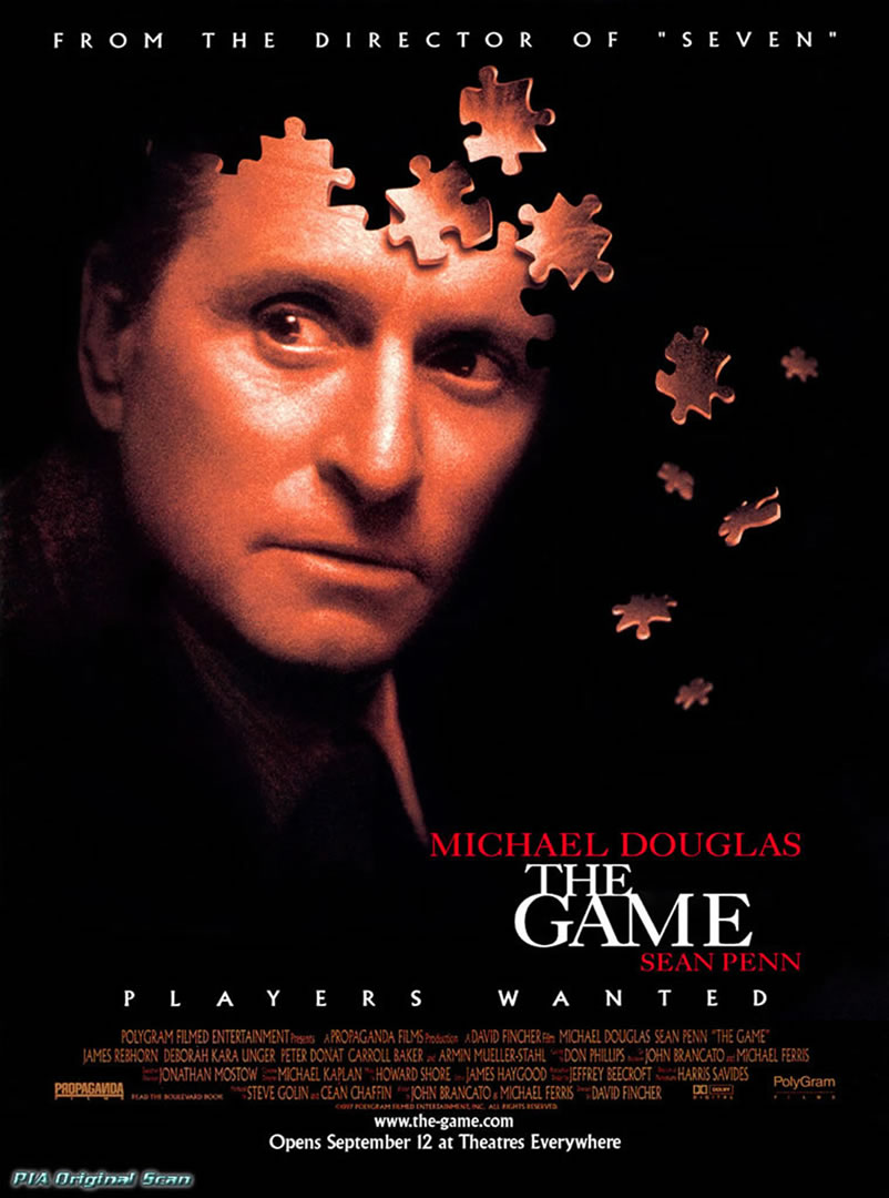 The Game - Game 1997 Movie Poster - HD Wallpaper 