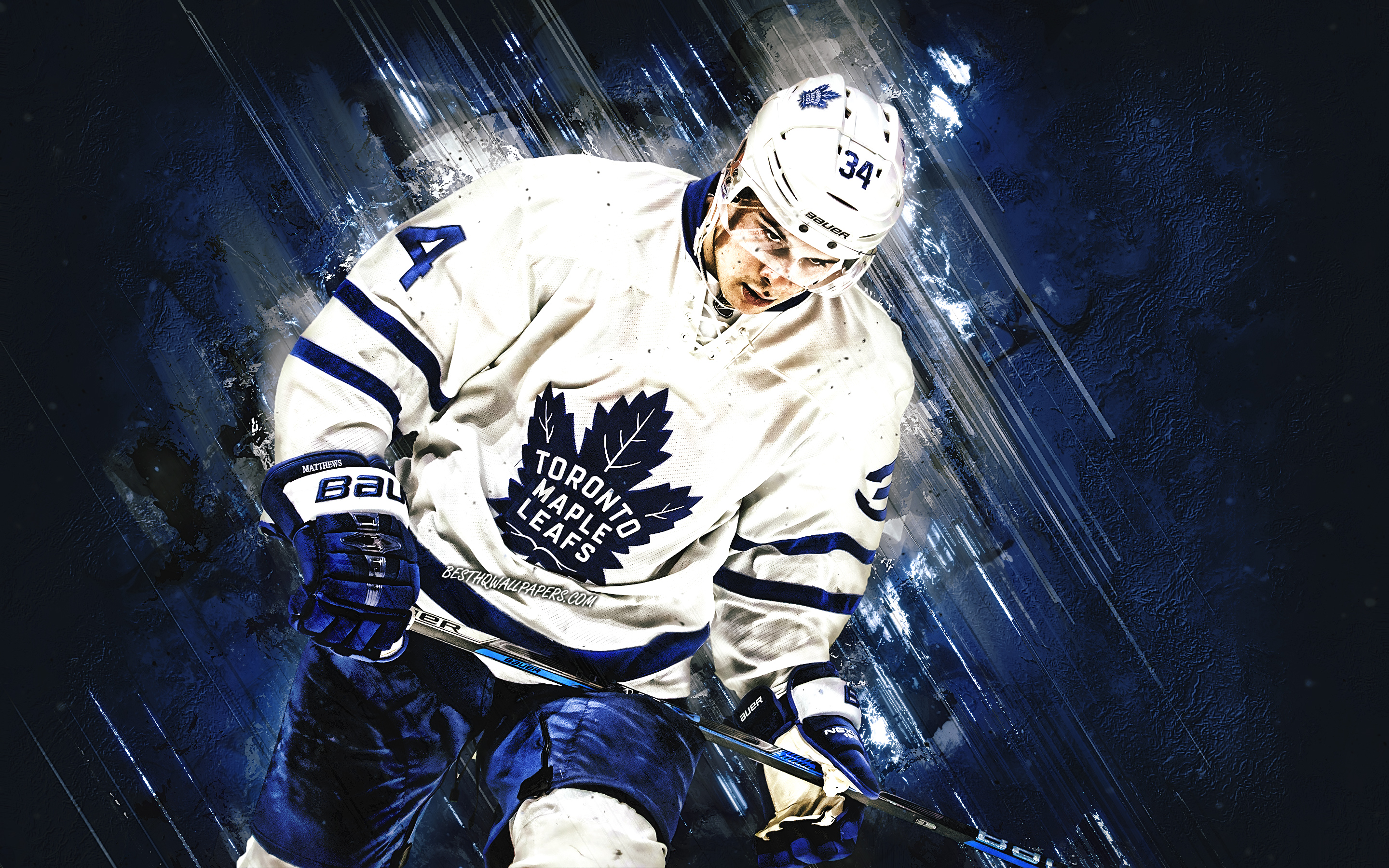 Auston Matthews, Toronto Maple Leafs, Portrait, Nhl, - Toronto Maple Leafs Player Art - HD Wallpaper 