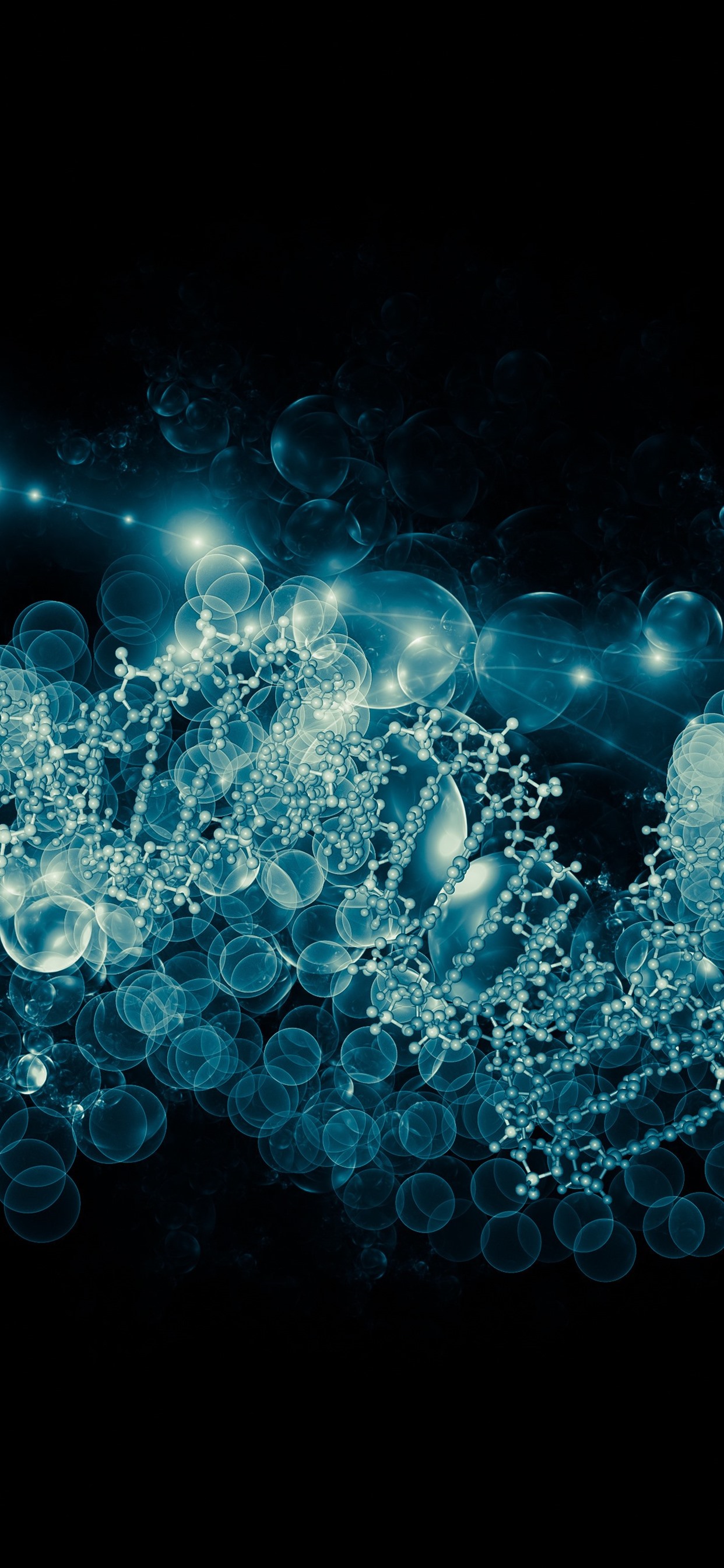 Iphone Wallpaper Molecule, Chain, Abstract Picture - Art Dna Structure - HD Wallpaper 