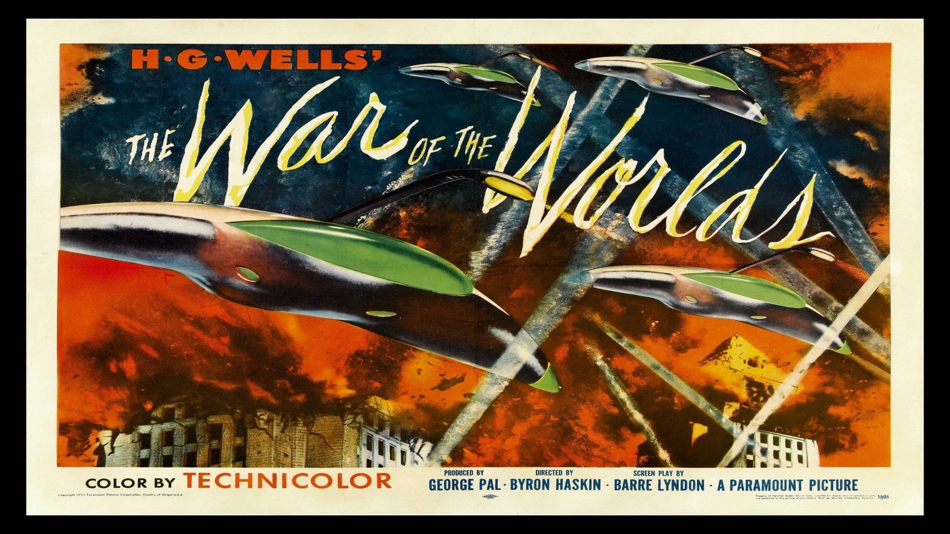 War Of The Worlds Sci Fi Posters - HD Wallpaper 