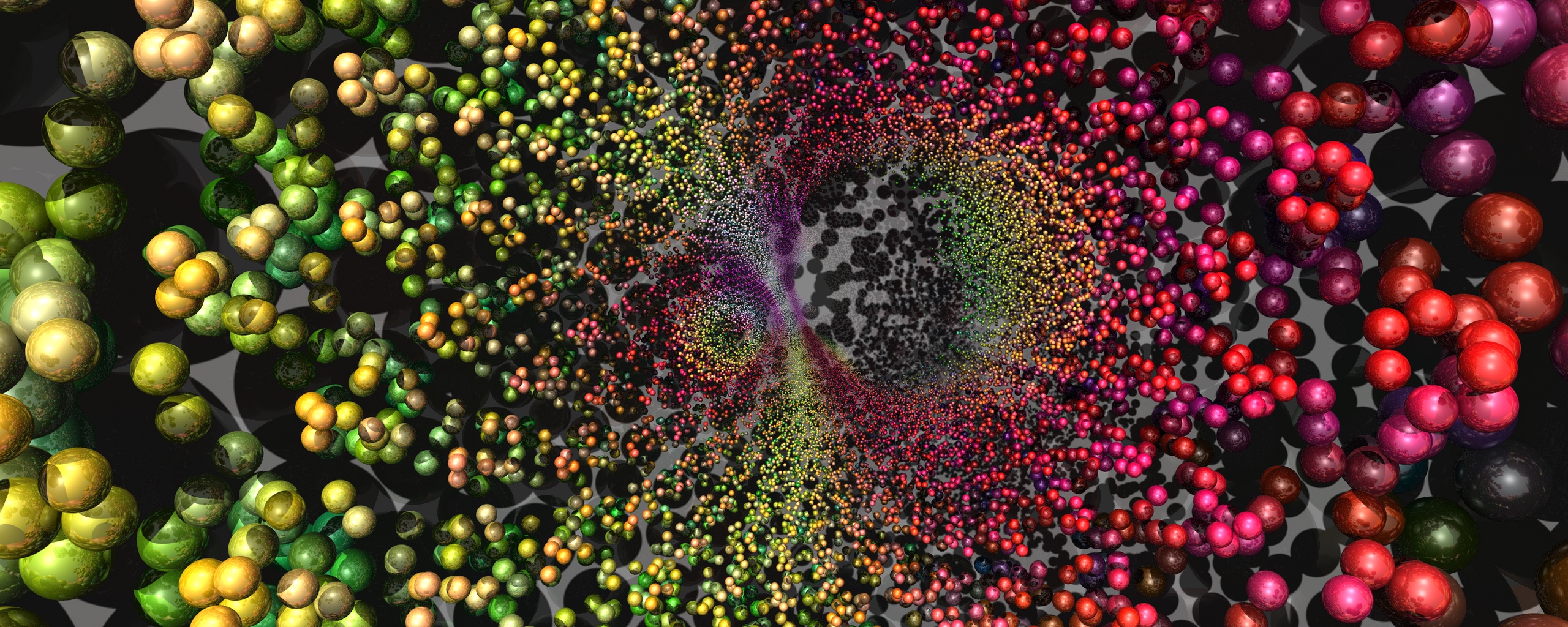 Wallpaper Spheres, Dna, Sphere, Gradient, Spectrum - Sphere - HD Wallpaper 