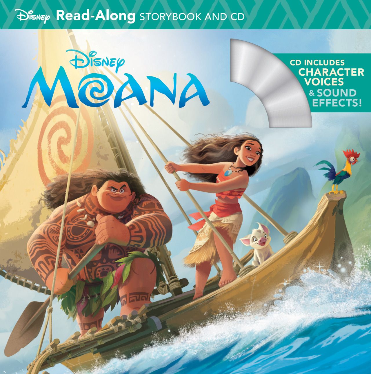 Moana Book Cover - Moana Read Along Storybook - HD Wallpaper 