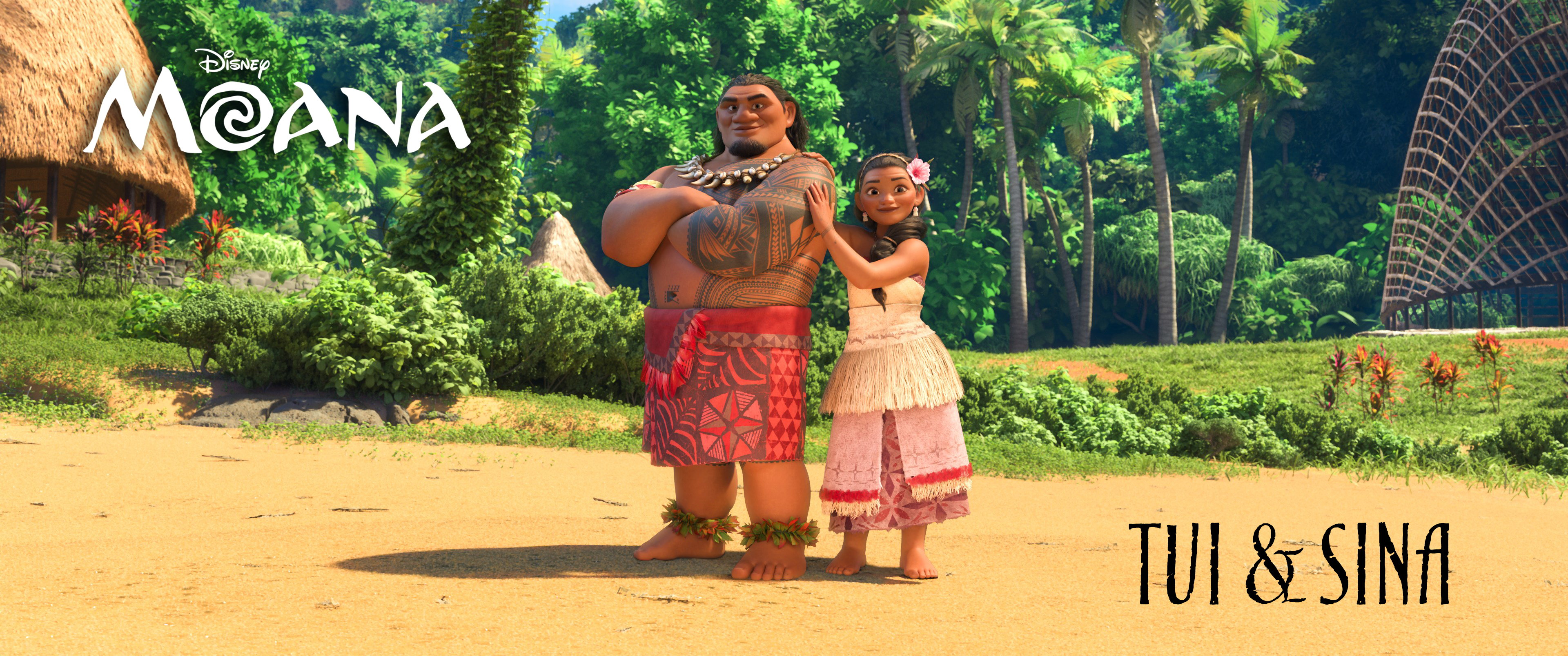 Moana Chief Tui And Sina - HD Wallpaper 