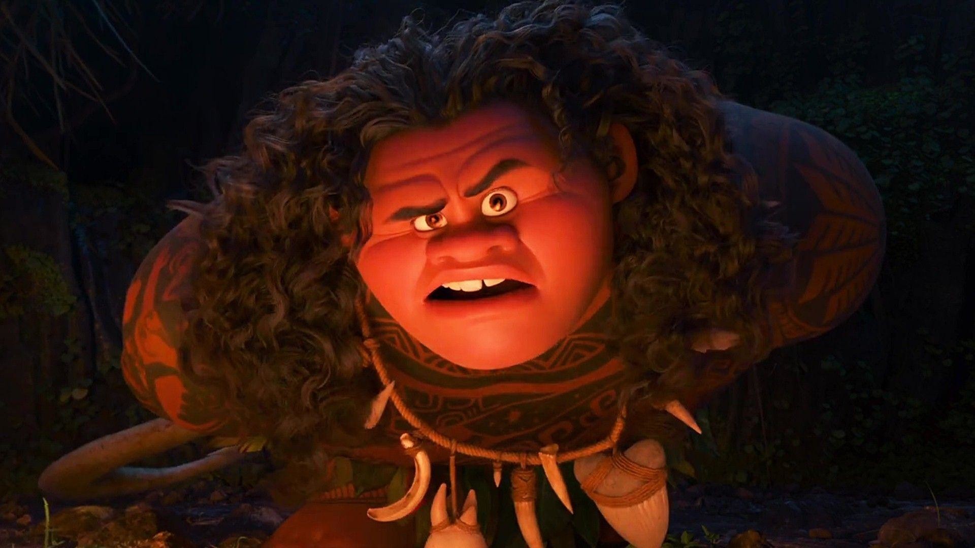 Moana Wallpapers Baltana Maui Disney Movie Wallpaper - Maui Moana - HD Wallpaper 