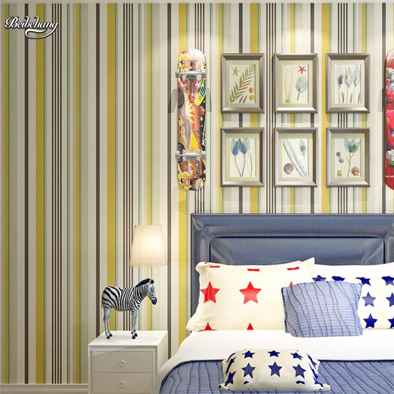 Quarto Papel De Parede Amarelo - HD Wallpaper 