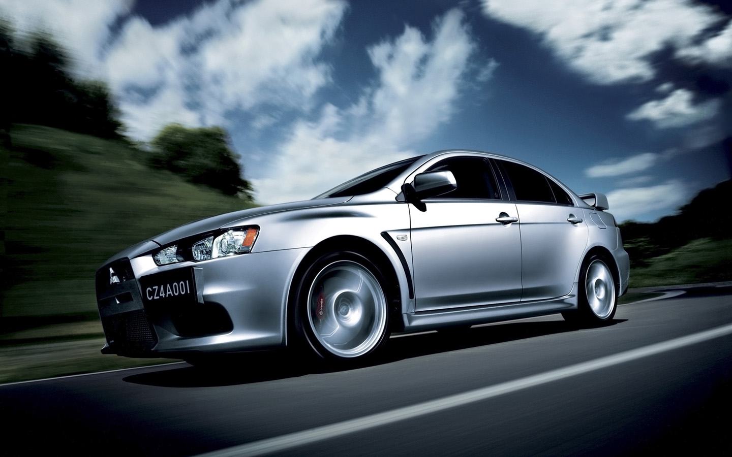 2014 Mitsubishi Lancer Evolution Image - HD Wallpaper 