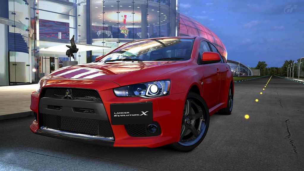 Lancer Evo X Gran Turismo - HD Wallpaper 