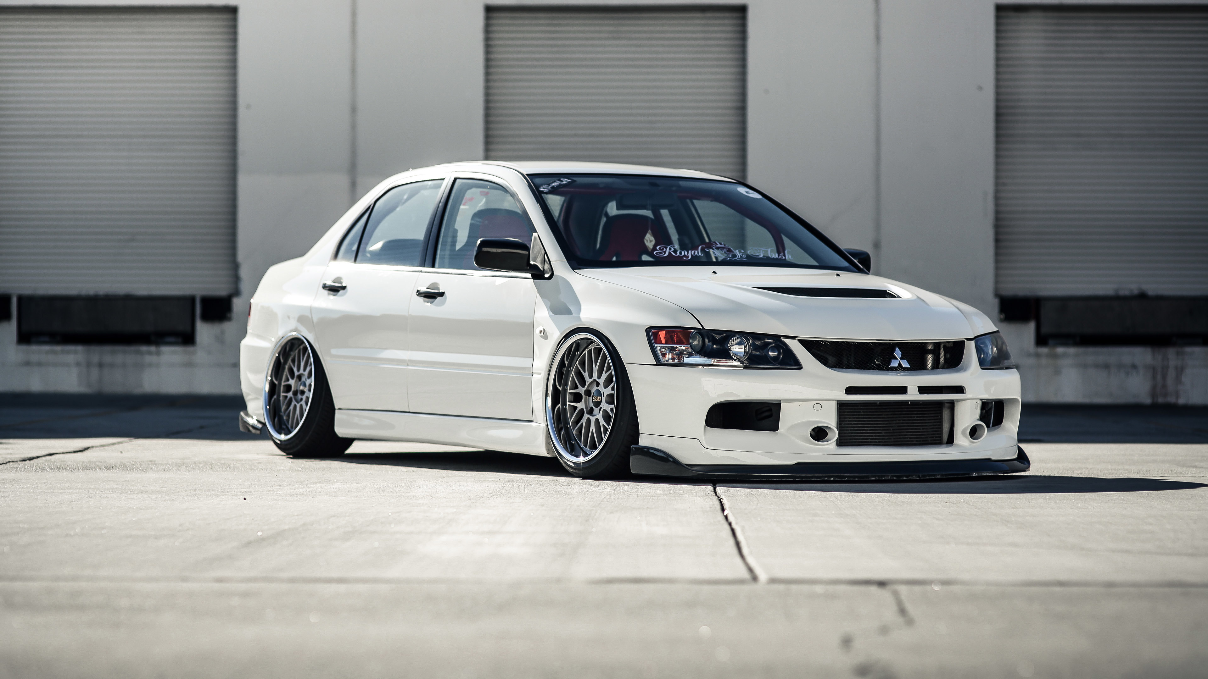 Lancer Evolution Ix Stance - HD Wallpaper 