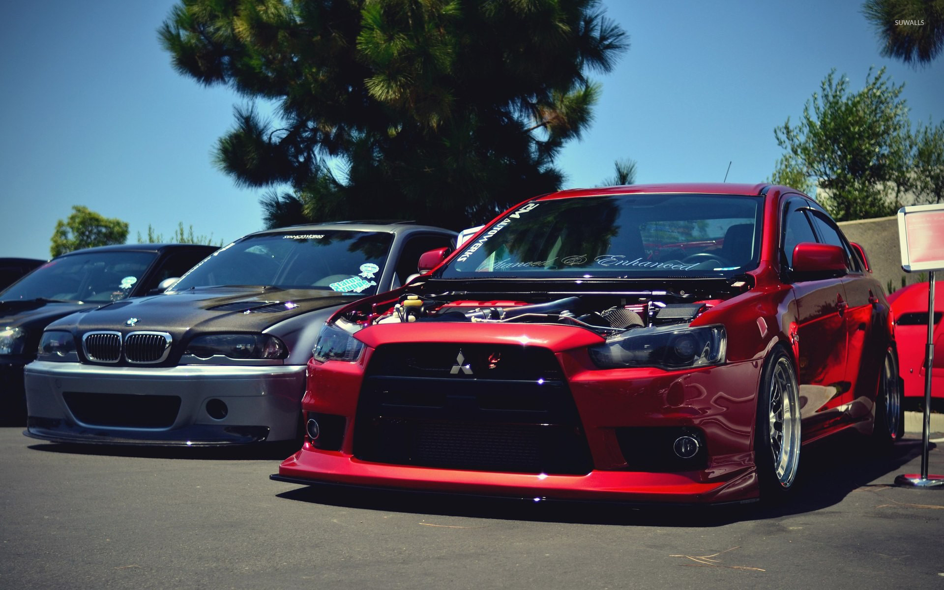 Lancer Evolution Tuning - HD Wallpaper 