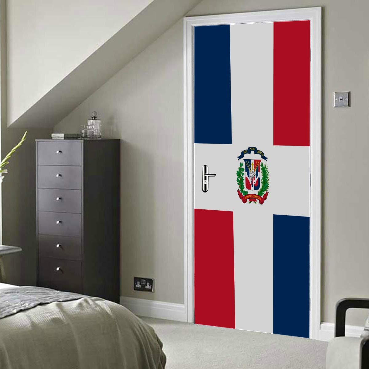 Reno En Puerta De Navidad - HD Wallpaper 