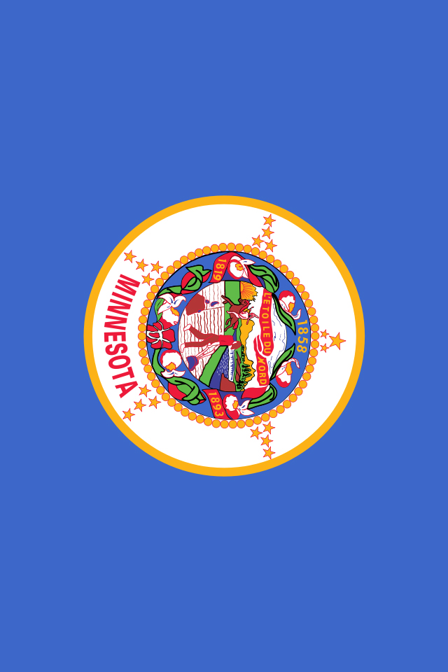 Minnesota Wallpaper - Minnesota Flag Wallpaper Iphone - HD Wallpaper 