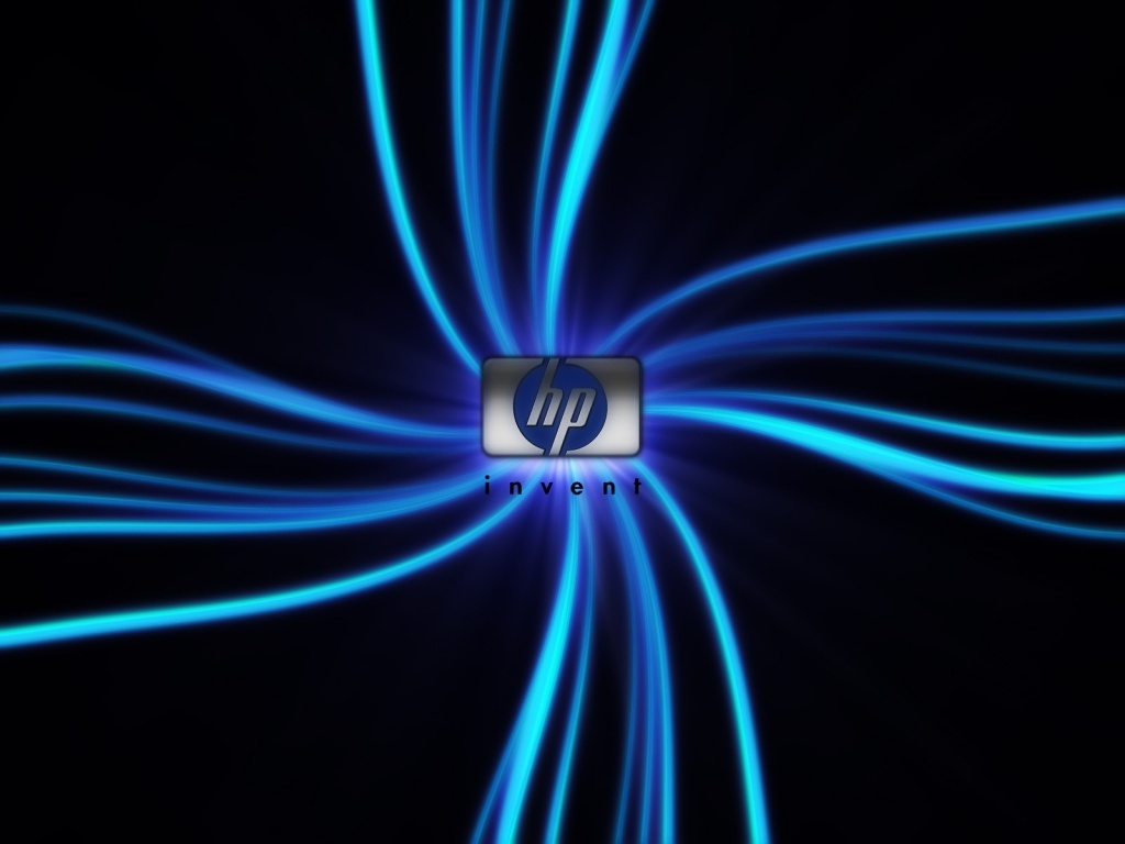 Hp Invent Blue Desktop Pc And Mac Wallpaper - HD Wallpaper 