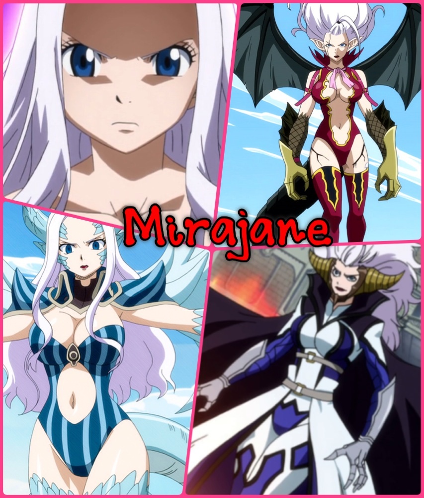 Mirajane Collage By Kiko E Coyona Wallpaper - Mirajane Fairy Tail - HD Wallpaper 