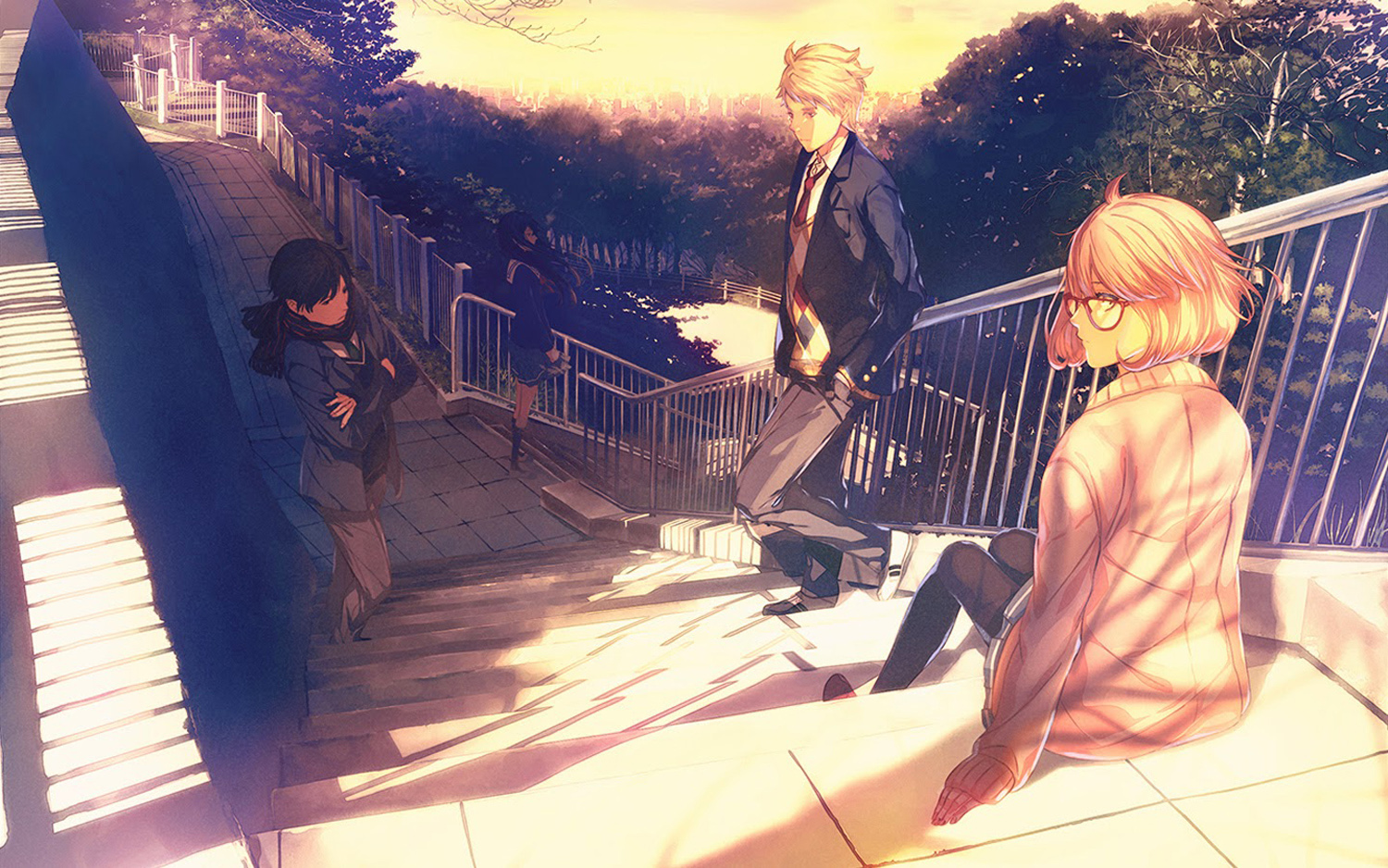 Kyoukai No Kanata Wallpaper Full Hd - HD Wallpaper 