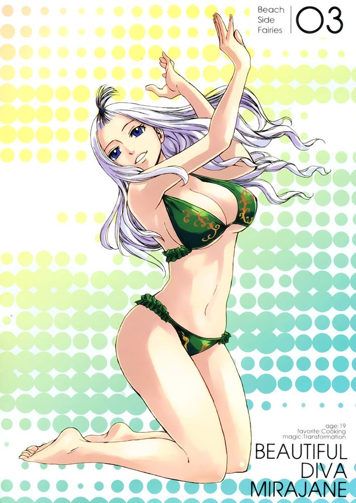 Fairy Tail Mirajane - HD Wallpaper 