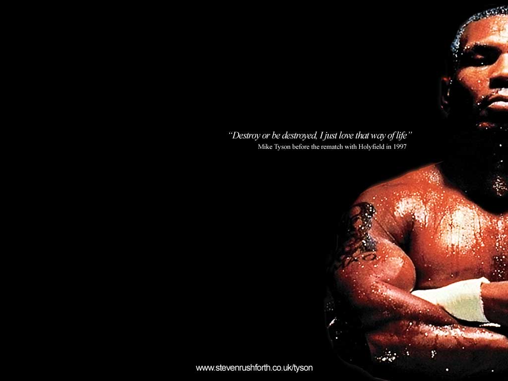 Mike Tyson Wallpaper Quotes Iphone - HD Wallpaper 