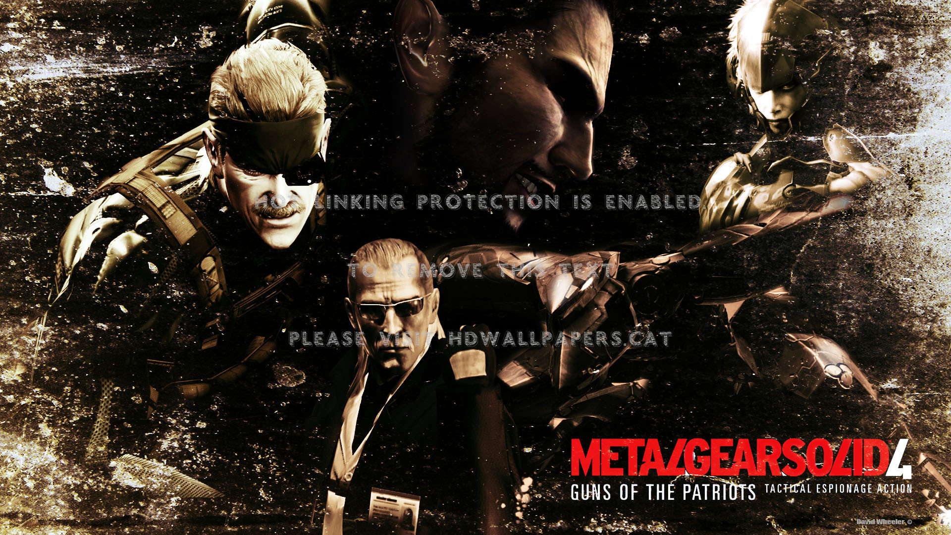 Metal Gear Solid - Metal Gear Solid 4 - HD Wallpaper 
