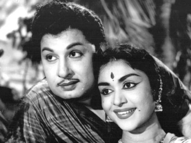 Mgr And Saroja Devi - HD Wallpaper 