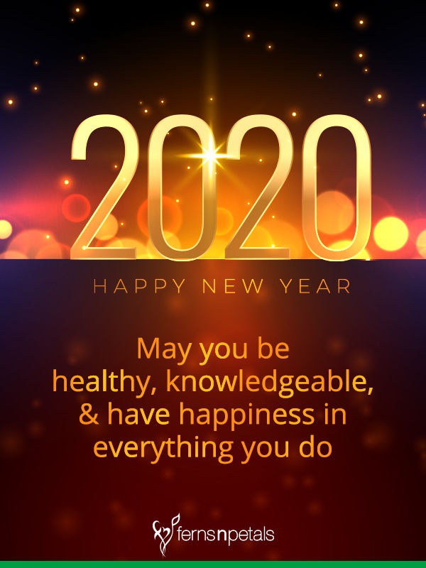 Bhawana Singh - Happy New Year 2020 Quotes Wishes - HD Wallpaper 