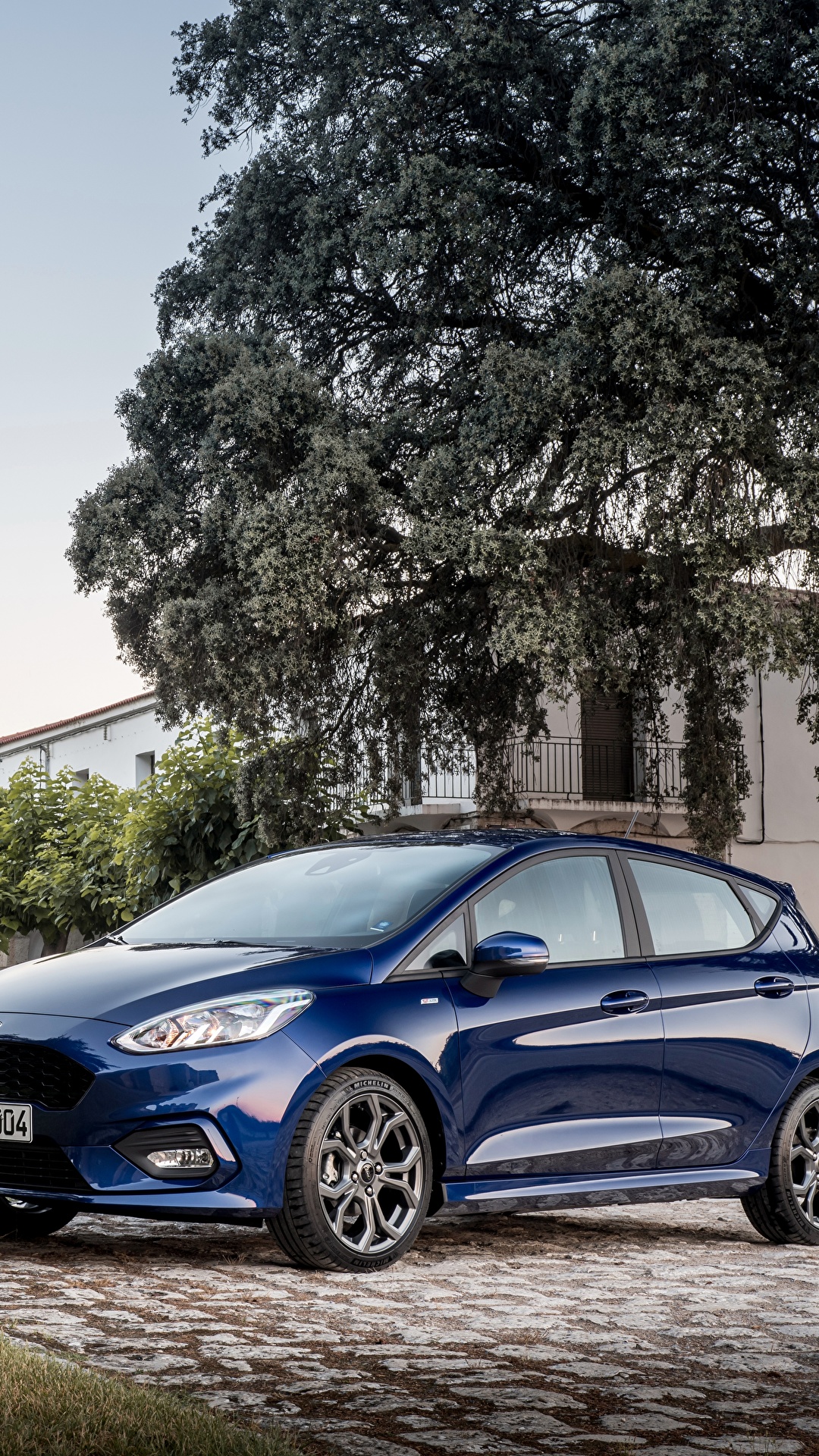 Ford Fiesta St Line Deep Impact Blue - HD Wallpaper 