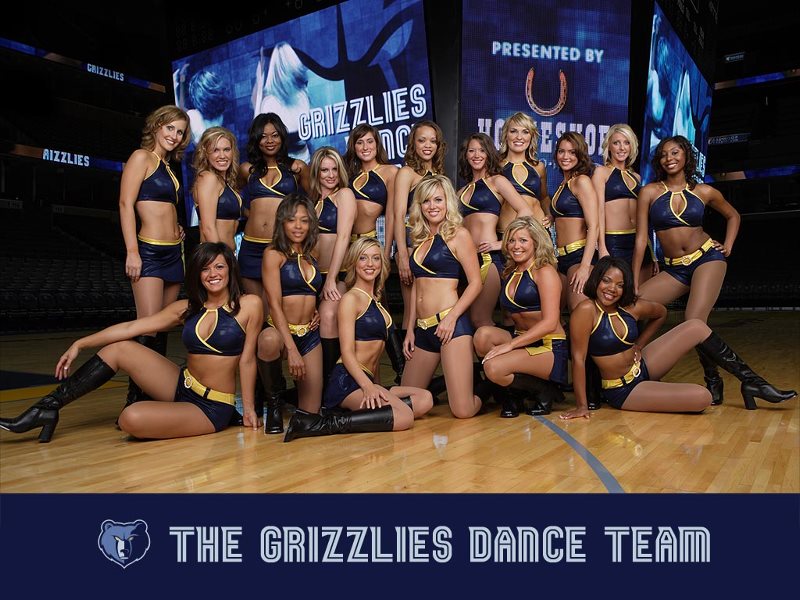 Memphis Grizzlies Dance Team - Memphis Grizzlies Cheerleaders - HD Wallpaper 