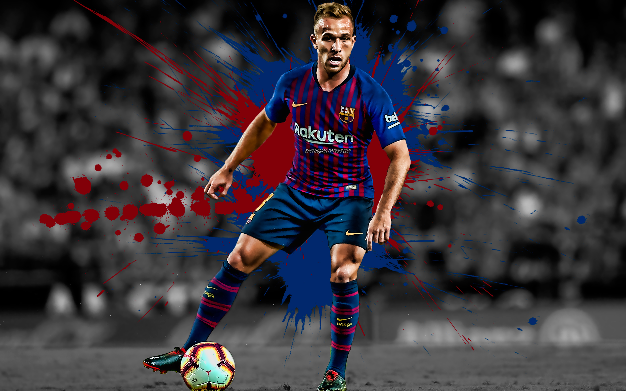 Arthur, 4k, Brazilian Football Player, Fc Barcelona, - Arthur Melo Fondo De Pantalla - HD Wallpaper 
